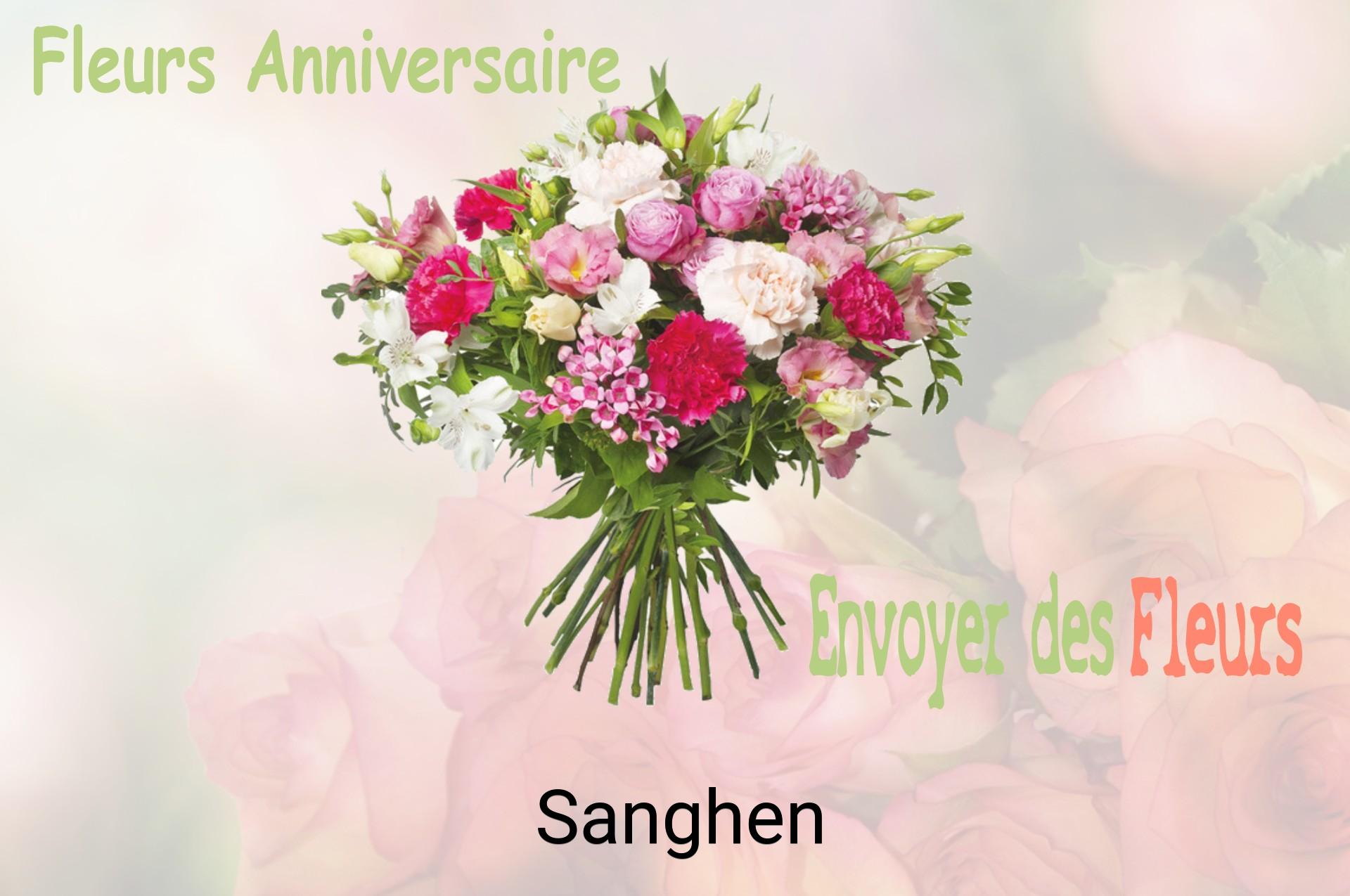 Bouquet de fleurs d’anniversaire livré à Sanghen