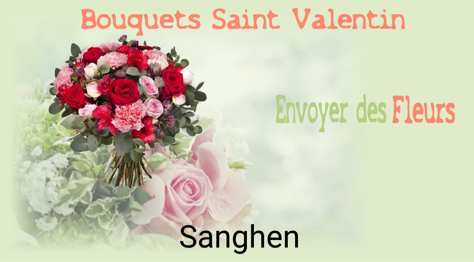 Roses de Saint-Valentin livrées à Sanghen